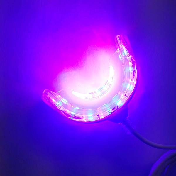 Blue and Red Light Therapy Gum Disease Treatment, Tooth Pain, Receding Gums, Toothache