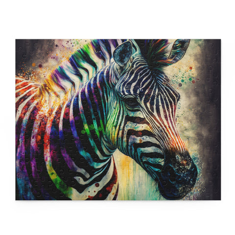 Animal Puzzle, Gift for Animal Lovers, Puzzle Gifts for Women, Puzzles for Teens, Gifts for Daughter, Gift for Mom, Zebra Puzzle for Kids