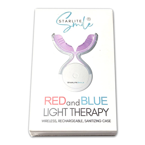 NEW! RED, BLUE, & RED+BLUE. Red and Blue Light Gum Therapy, Sterilizing Case & Goggles,Toothache Relief Bleeding Gums, Gum Health Repair Gum Stimulator. Wireless. Rechargable. Whitening Accelerator.