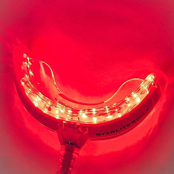 Red Light Therapy Gum Stimulator, Periodontal Oral Care, May Help Reduce Tooth Pain Quickly | May Help issues from Receding Gums & Toothache 32 LED 4 Connectors for iPhone/Android/USB/USB-C