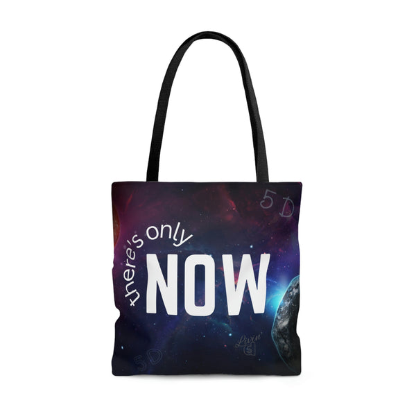 There's Only NOW Inspirational Tote Bag, Inspirational Tote, Tote Bag Aesthetic Quote, Tote Bags Quote, Spiritual Tote Bag, Spiritual Gifts
