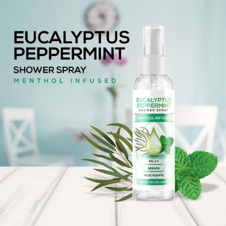 Eucalyptus Peppermint Essential Oil Shower Spray