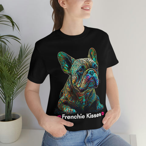 Frenchie Kisses T Shirt, French Bulldog Mom, Bulldog Mama